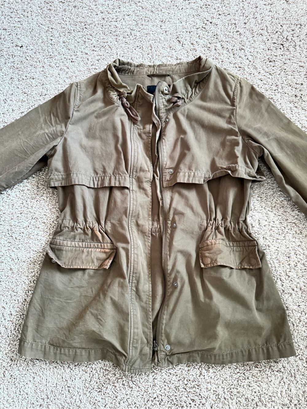 Banana Republic Olive Green Utility Jacket